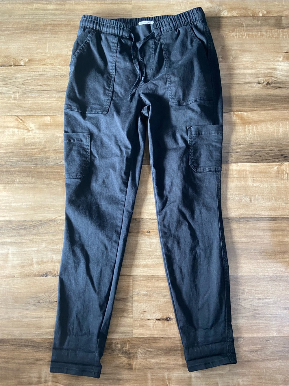 Maurices Black Women's Cargo Jogger Pants